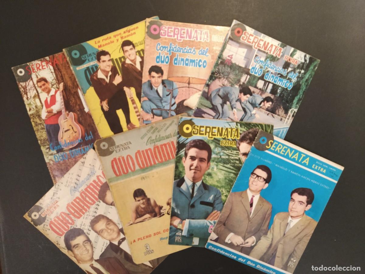 Revistas de m&uacute;sica: EL DUO DINAMICO - SERANATA EXTRA - LOTE DE REVISTAS -VER FOTOS