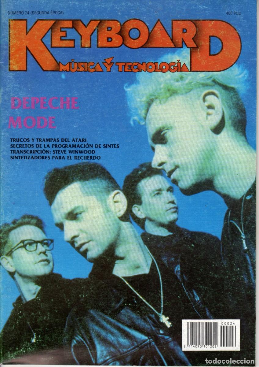 Revistas de m&uacute;sica: REVISTA KEYBOARD MUSICA Y TECNOLOGIA - N&ordm; 24 Depeche Mode