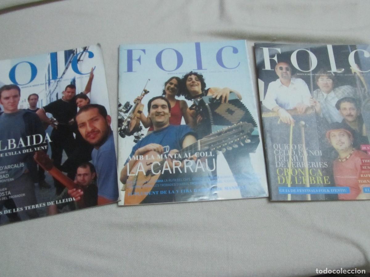 Revistas de m&uacute;sica: LOTE DE REVISTAS FOLC, REVISTAS DE MUSICA FOLK Y ETNICA, EN CATALAN.S&acute;ALBAIDA,LA CARRAU,XESCO BOIX