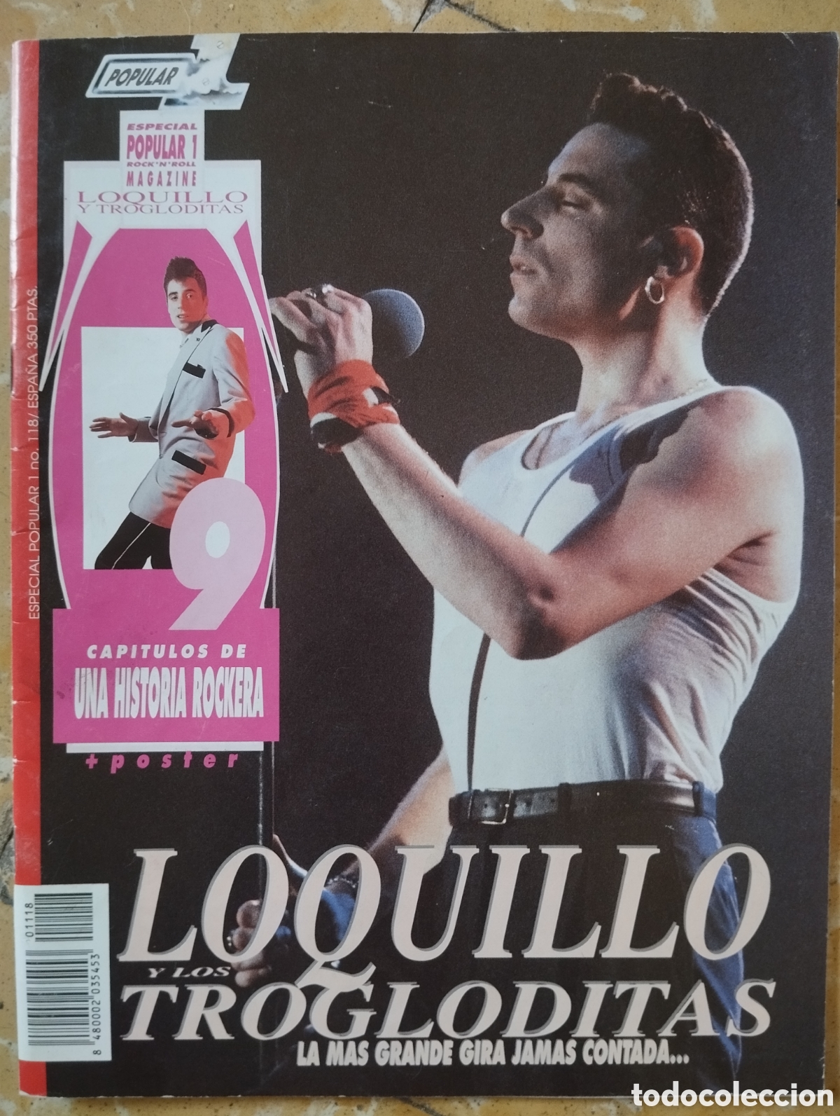 Revistas de m&uacute;sica: Popular 1 - Loquillo y Los Trogloditas