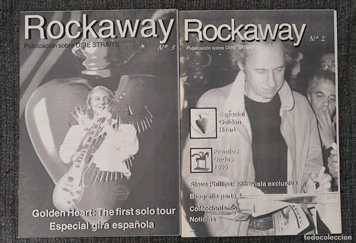 Revistas de m&uacute;sica: ROCKAWAY - FANZINE SOBRE DIRE STRAITS - N&ordm; 2 y 3