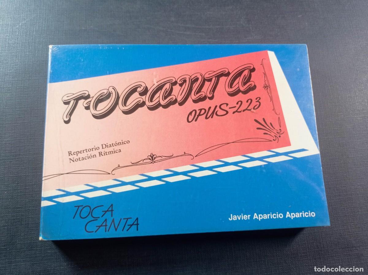 Revistas de m&uacute;sica: TOCANTA OPUS-223. TOCA CANTA. JAVIER APARICIO. REPERTORIO DIAT&Oacute;NICO NOTACI&Oacute;N R&Iacute;TMICA. CANCIONES 1991