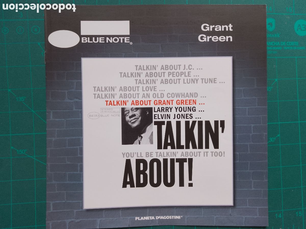 Revistas de m&uacute;sica: BLUE NOTE 84183 . GRANT GREEN TALKIN&acute; ABOUT . FASCICULO PLANETA DEAGOSTINI
