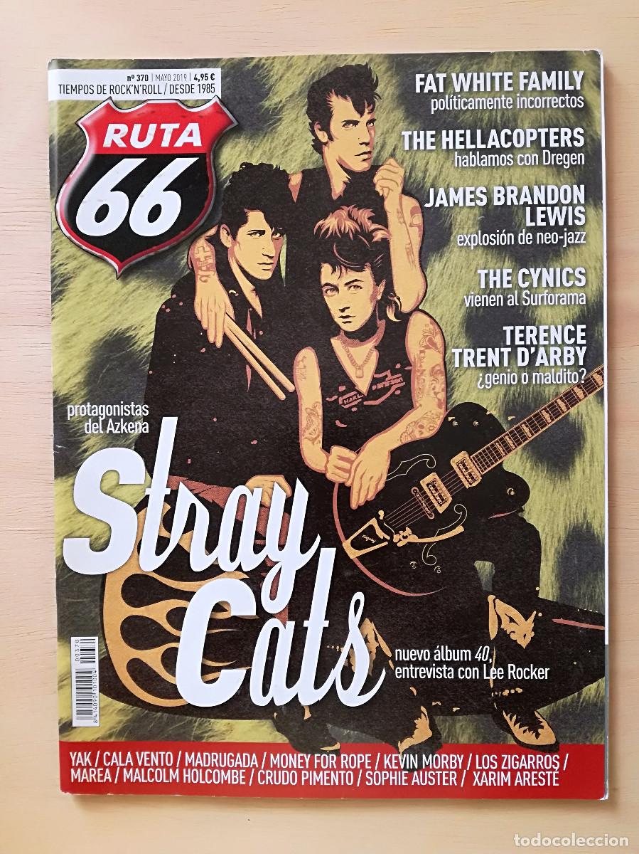 Revistas de m&uacute;sica: RUTA 66 - N&ordm; 370 STRAY CATSHELLACOPTERS TRENT D'ARBY - PEDIDO MINIMO 7&euro;