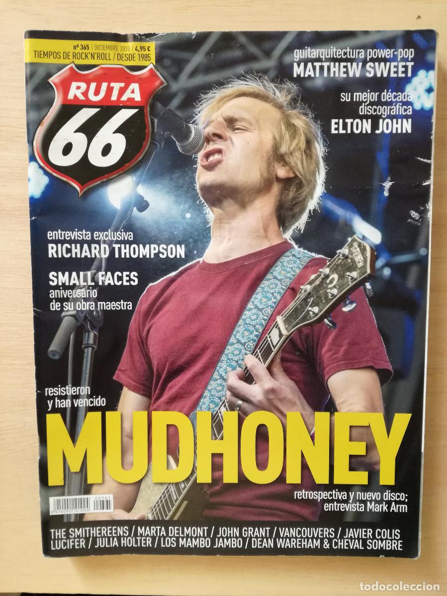 Revistas de m&uacute;sica: RUTA 66 - N&ordm; 365 MUDHONEY MATHEW SWEET ELTON JOHN - PEDIDO MINIMO 7&euro;