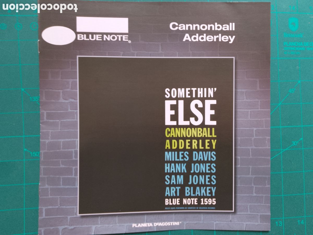 Revistas de m&uacute;sica: BLUE NOTE 1595 CANNONBALL ADDERLEY-SOMETHIN ELSE-MILES DAVIS-ART BLAKEY.FASCICULO PLANETA DEAGOSTINI