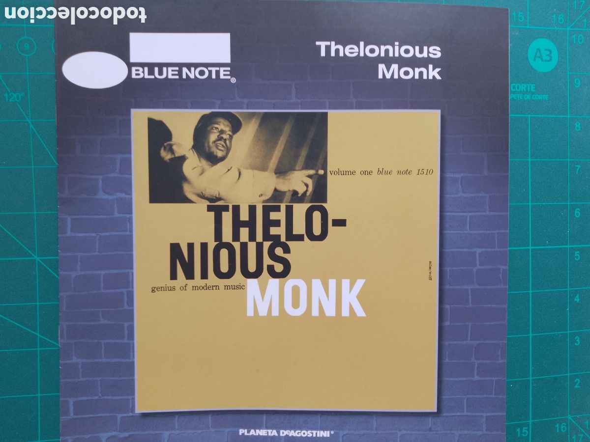 Revistas de m&uacute;sica: BLUE NOTE 1510 THELONIOUS MONK GENIUS OF MODERN MUSIC VOLUME ONE .FASCICULO PLANETA DEAGOSTINI