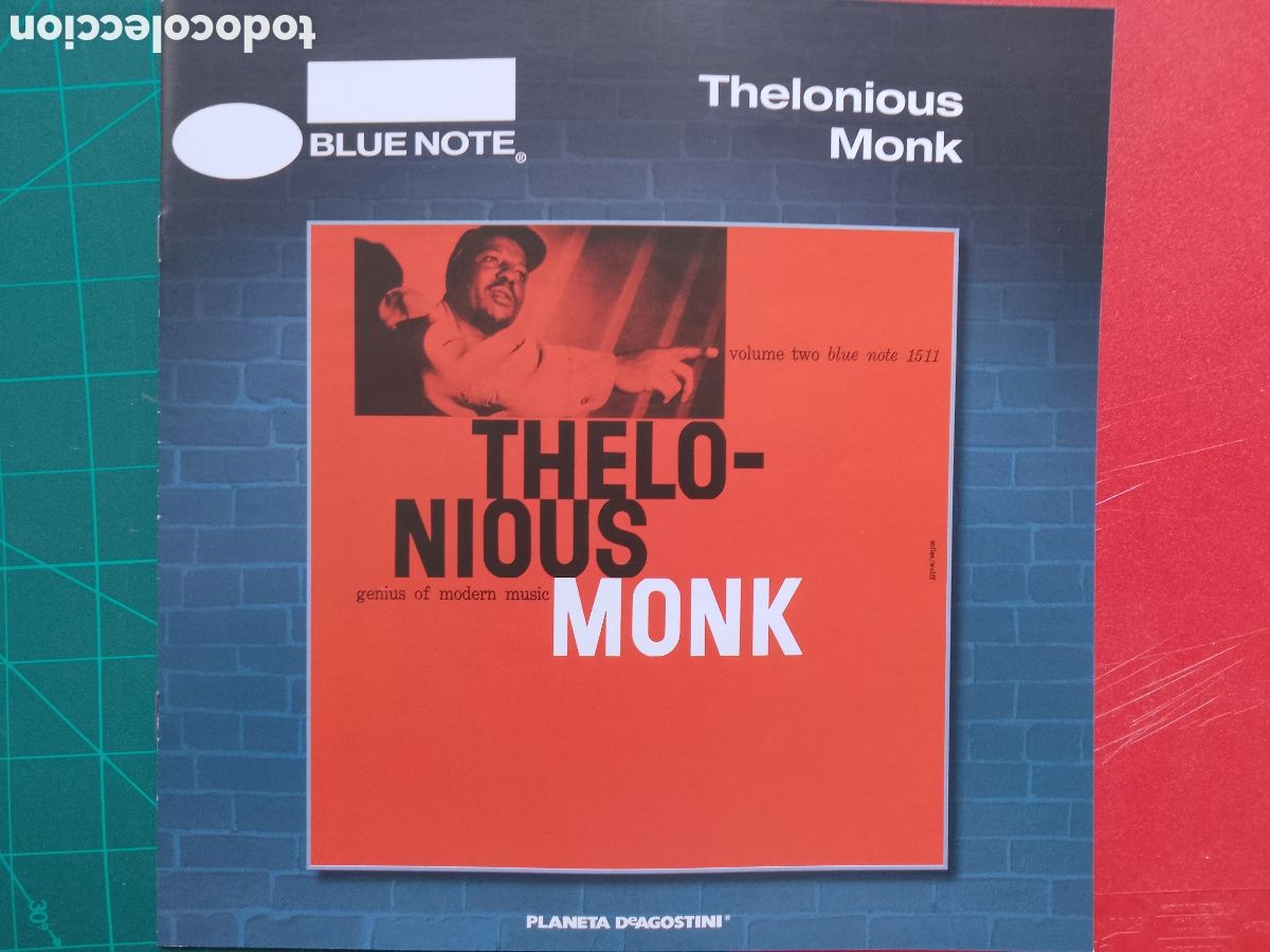 Revistas de m&uacute;sica: BLUE NOTE 1511 THELONIOUS MONK GENIUS OF MODERN MUSIC VOLUME TWO .FASCICULO PLANETA DEAGOSTINI