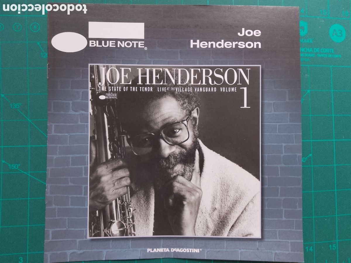 Revistas de m&uacute;sica: BLUE NOTE JOE HENDERSONTHE STATE OF THE TENOR LIVE VOLUME 1 .FASCICULO PLANETA DEAGOSTINI