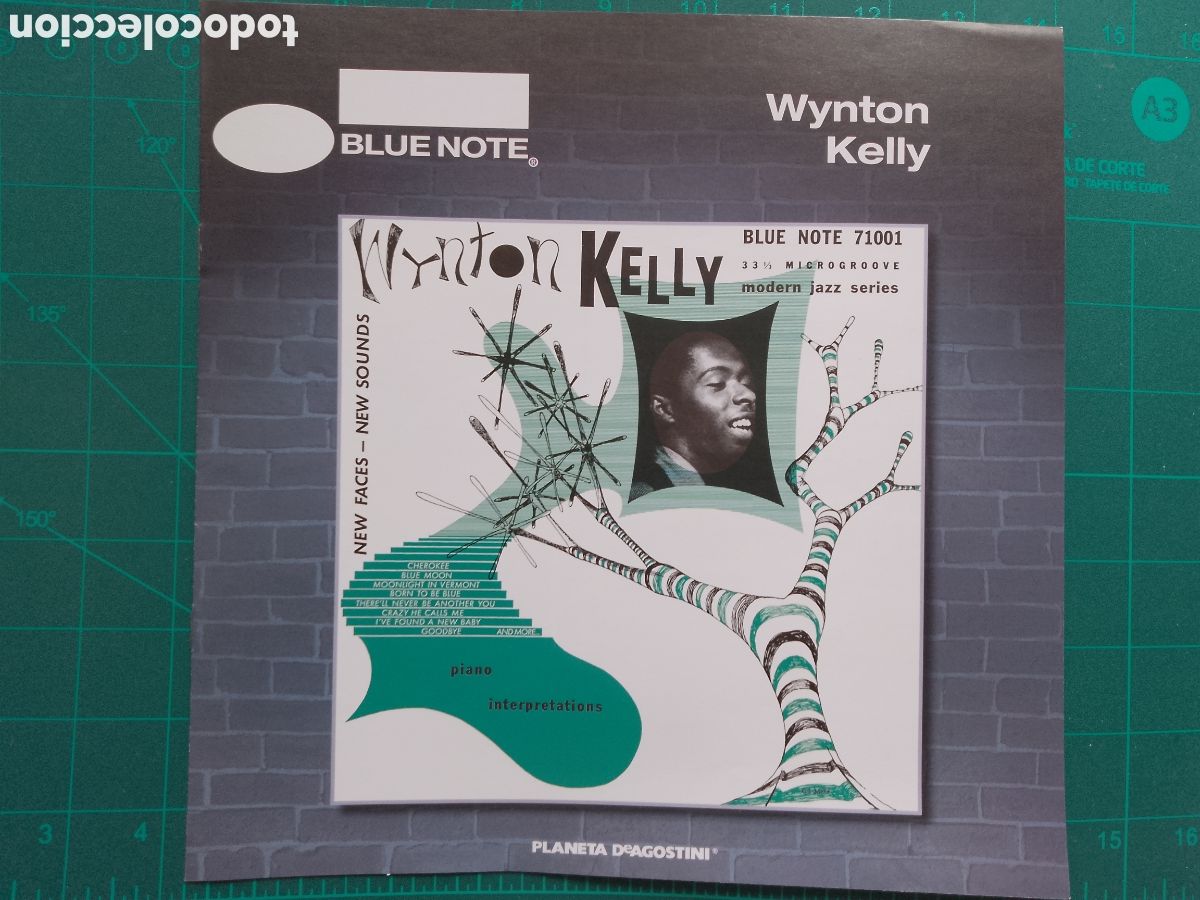 Revistas de m&uacute;sica: BLUE NOTE 71001 WYNTON KELLY - NEW FACES NEW SOUNDS .FASCICULO PLANETA DEAGOSTINI