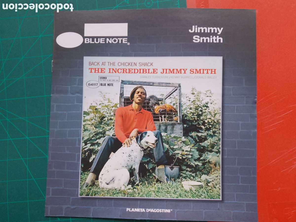 Revistas de m&uacute;sica: BLUE NOTE 84117 THE INCREDIBLE JIMMY SMITH - BACK AT THE CHICKEN SHACK.FASCICULO PLANETA DEAGOSTINI