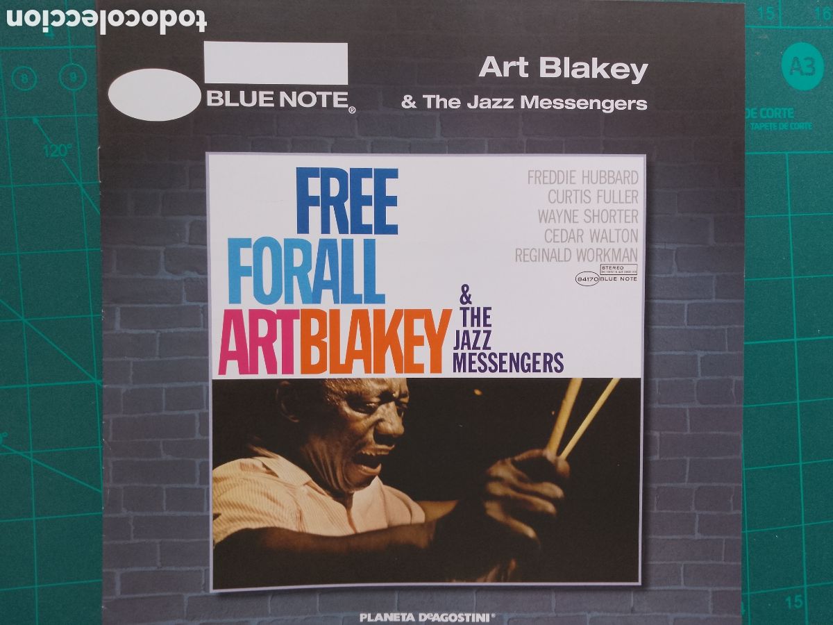Revistas de m&uacute;sica: BLUE NOTE 84170 ART BLAKEY & THE JAZZ MESSENGERS - FREE FOR ALL.FASCICULO PLANETA DEAGOSTINI