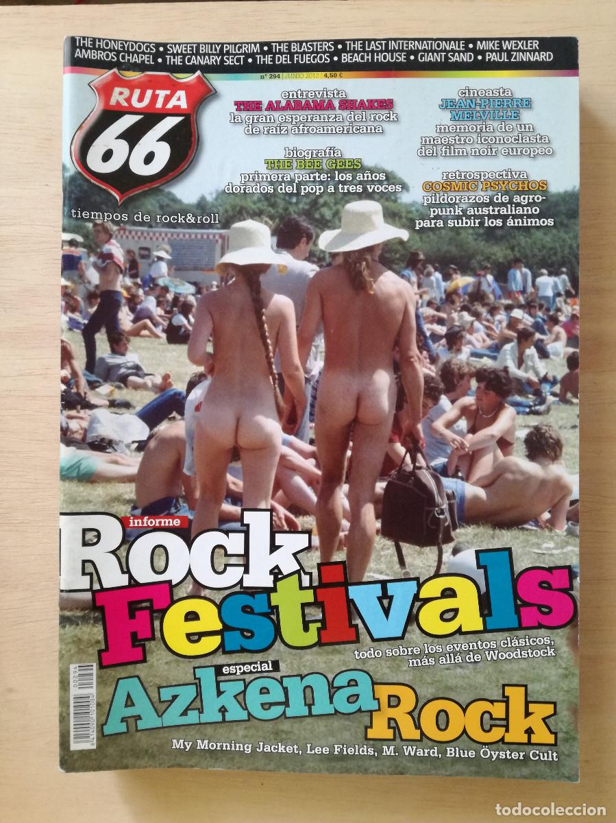 Revistas de m&uacute;sica: RUTA 66 N&ordm; 294 FESTIVALES ROCK AZKENA JEAN PIERRE MELVILLE BEE GEES - PEDIDO MINIMO 7&euro;