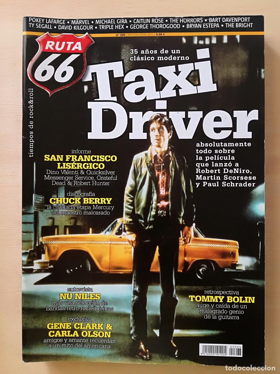Revistas de m&uacute;sica: RUTA 66 N&ordm; 285 TAXI DRIVER CHUCK BERRY TOMMY BOLIN - PEDIDO MINIMO 7&euro;