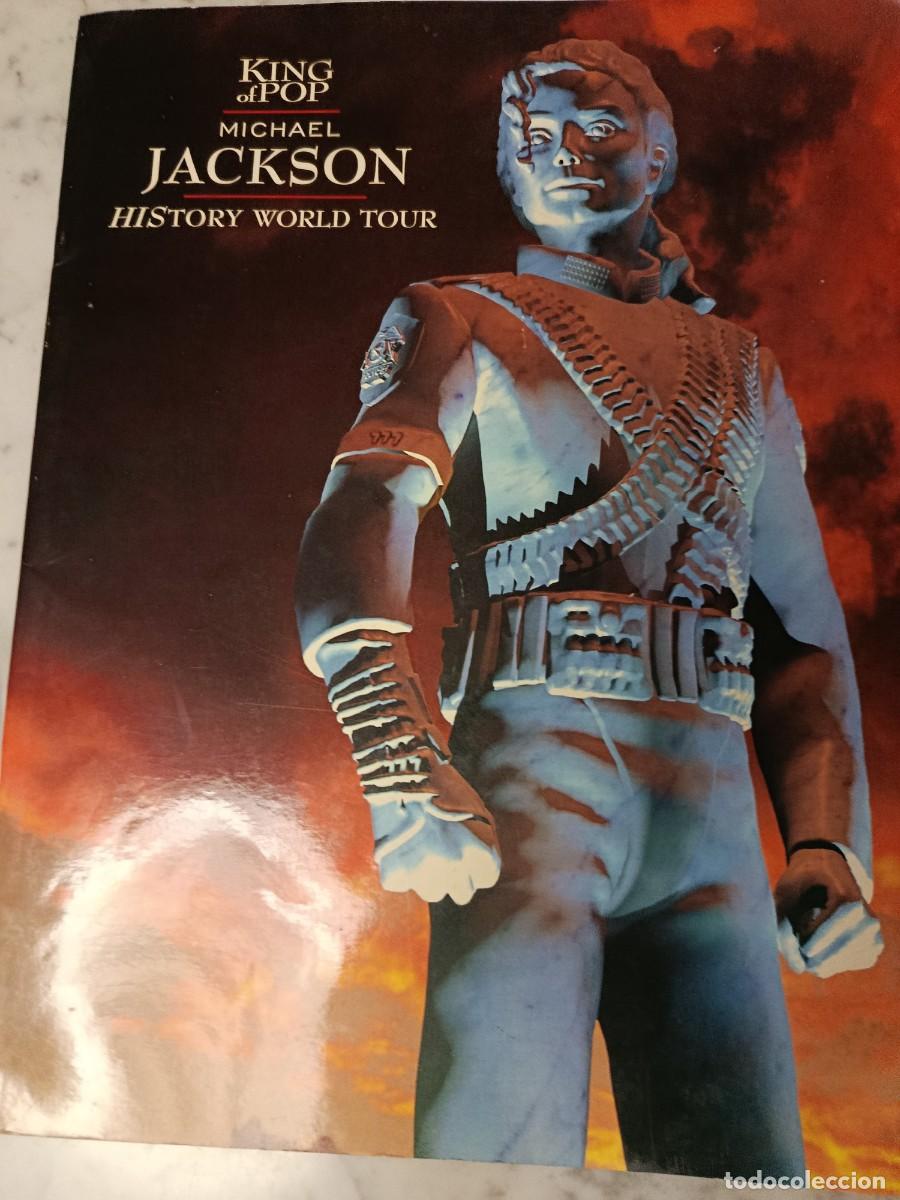 Revistas de m&uacute;sica: Libro oficial gira Michael Jackson History World Tour