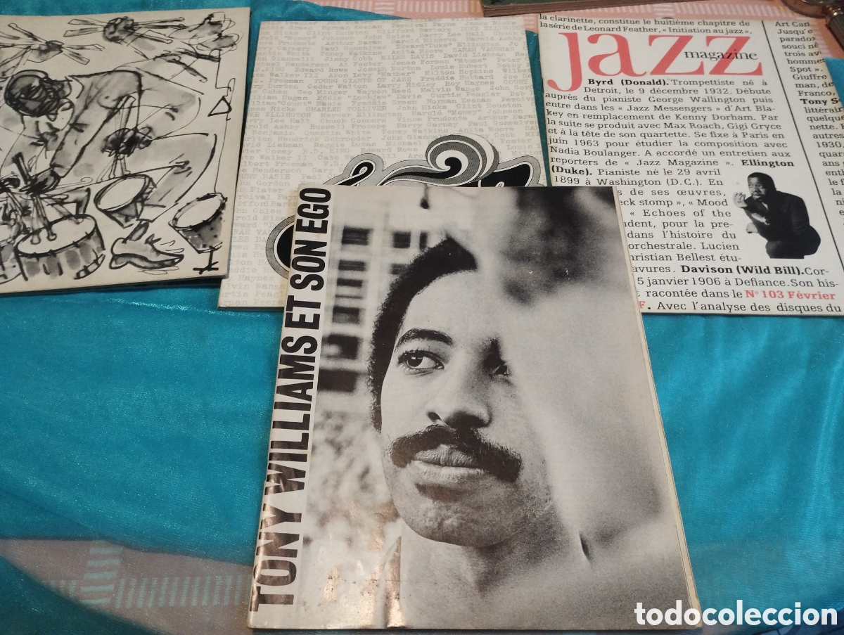 Magazines de musique: Lote de 4 revistas de jazz a&ntilde;os 1960 y 1970