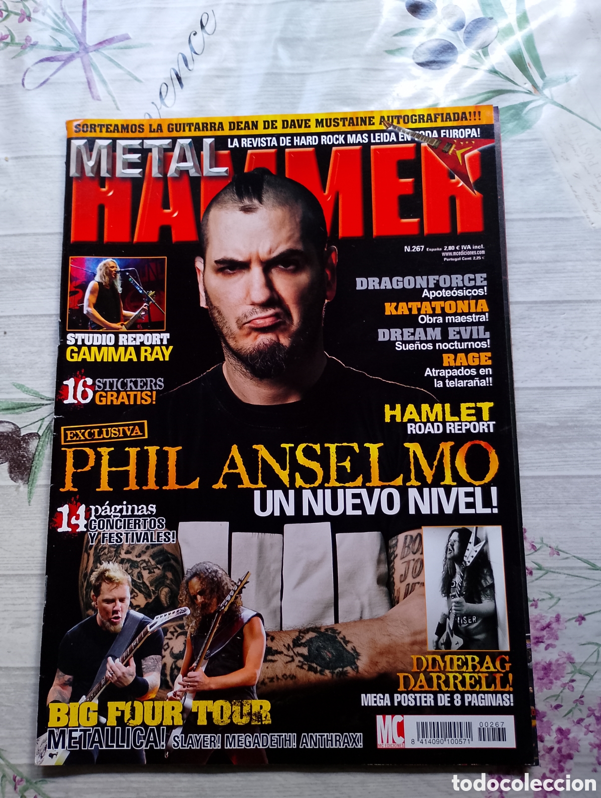 Revistas de m&uacute;sica: Metal Hammer. Revista de Hard Rock. N. 267. Phil Anselmo
