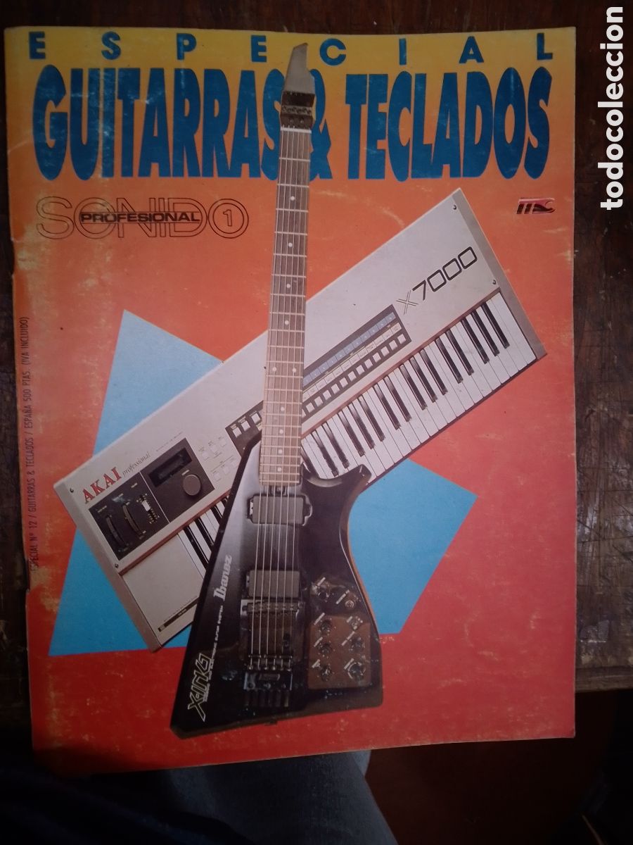 Revistas de m&uacute;sica: ESPECIAL GUITARRAS & TECLADOS. SONIDO 1 PROFESIONAL. MC EDICIONES. NUM. 12. 1977