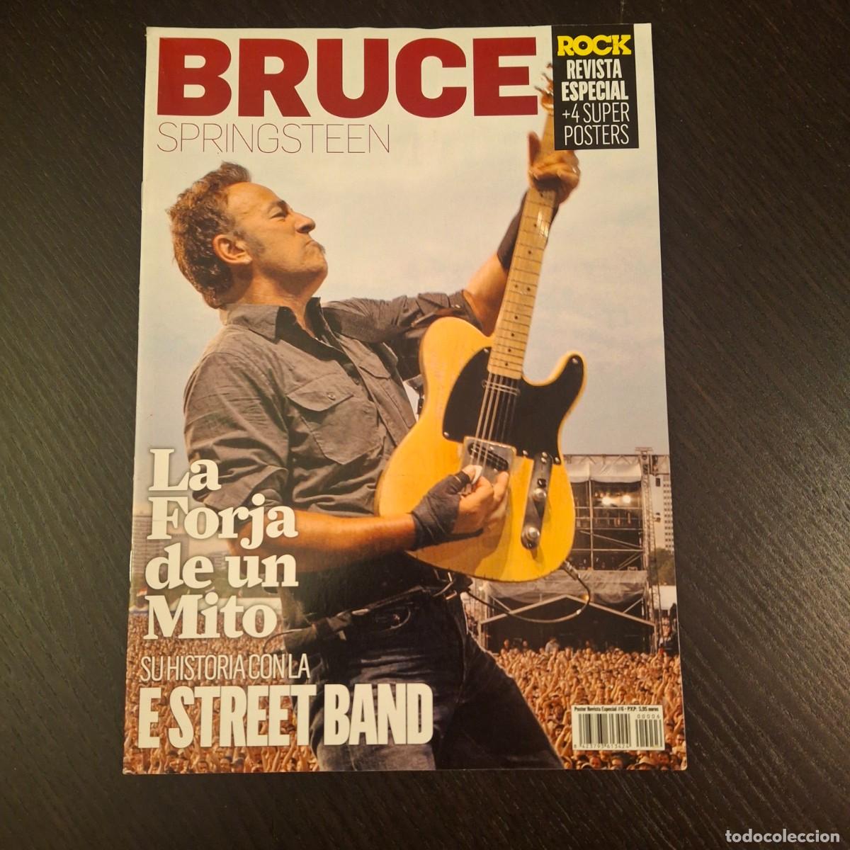 Revistas de m&uacute;sica: BRUCE SPRINGSTEEN - THIS IS ROCK - REVISTA ESPECIAL #6 - 4 SUPER POSTERS - POSTER
