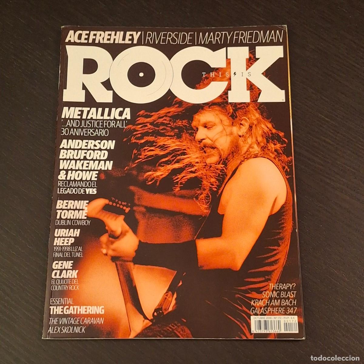 Revistas de m&uacute;sica: THIS IS ROCK #172 - REVISTA MUSICA - METALLICA GENE CLARK URIAH HEEP BERNIE TORME THE GATHERING