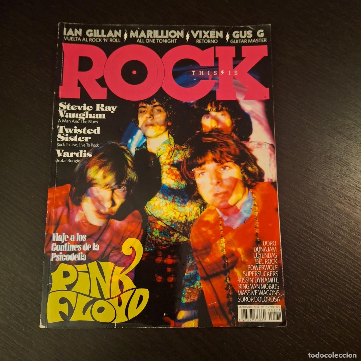 Revistas de m&uacute;sica: THIS IS ROCK #171 - REVISTA MUSICA - PINK FLOYD STEVIE RAY VAUGHAN TWISTED SISTER VARDIS VIXEN