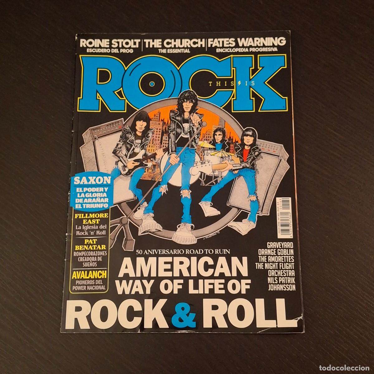 Revistas de m&uacute;sica: THIS IS ROCK #169 - REVISTA MUSICA - ROINE STOLT THE CHURCH FATES WARNING SAXON PAT BENATAR