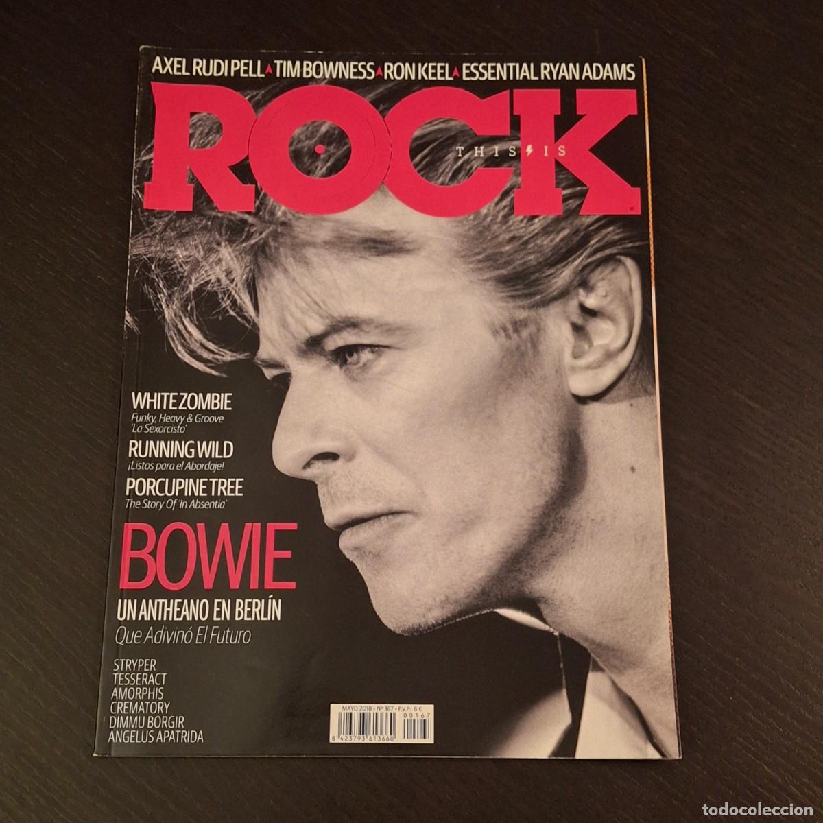 Revistas de m&uacute;sica: THIS IS ROCK #167 - REVISTA MUSICA - AXEL RUDIPELL TIM BOWNESS RON KEEL DAVID BOWIE WHITE ZOMBIE