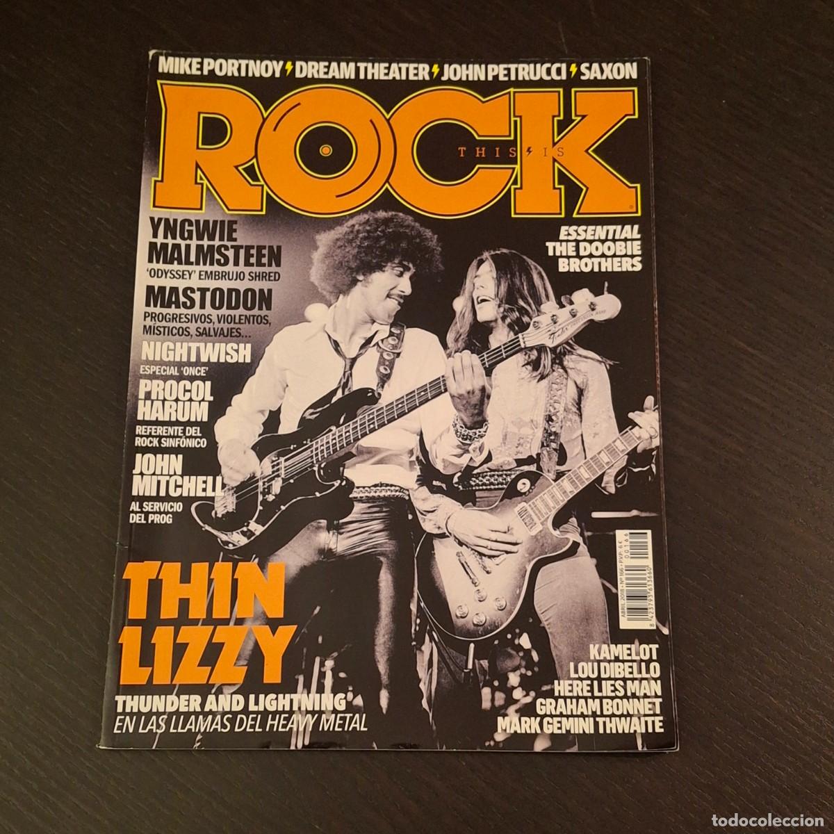Revistas de m&uacute;sica: THIS IS ROCK #166 - REVISTA MUSICA - THIN LIZZY JOHN MITCHELL PROCOL HARUM MASTODON YNGWIE MALMSTEEN