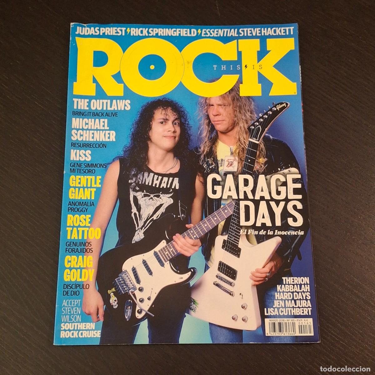 Revistas de m&uacute;sica: THIS IS ROCK #165 - REVISTA MUSICA - JUDAS PRIEST RICK SPRINGFIELD KISS ROSE TATTO CRAIG GOLDY