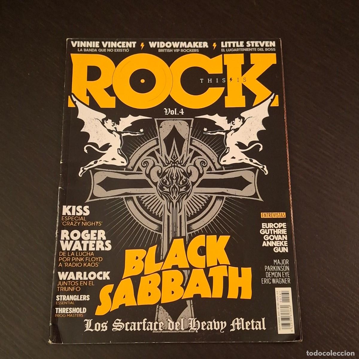 Revistas de m&uacute;sica: THIS IS ROCK #161 - REVISTA MUSICA - VINNIE VINCENT WIDOWMAKER LITTLE STEVEN KISS BALCK SABBATH