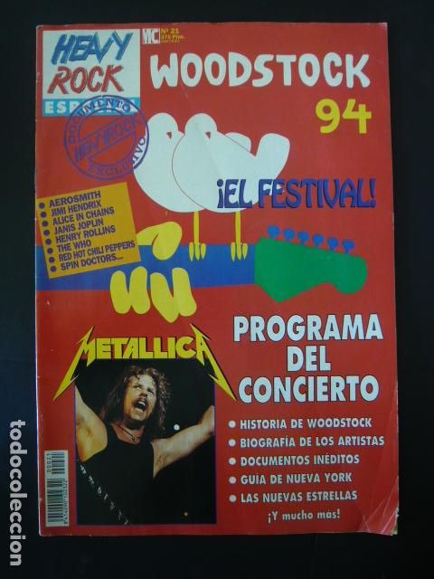 Revistas de m&uacute;sica: HEAVY ROCK N&ordm; 21 ESPECIAL WOODSTOCK 94