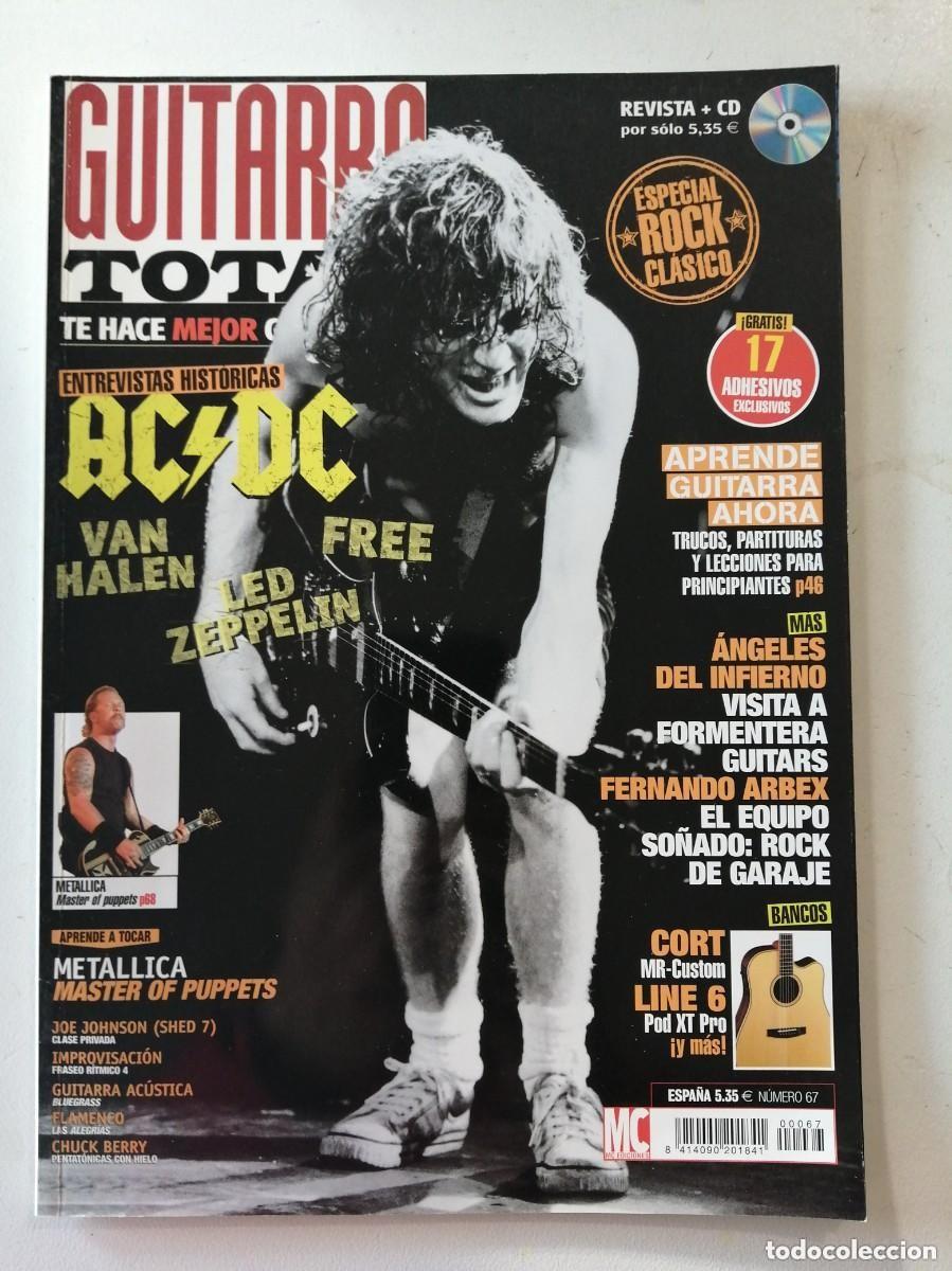 Revistas de m&uacute;sica: GUITARRA TOTAL, REVISTA MUSICAL N&ordm; 67. AC/DC