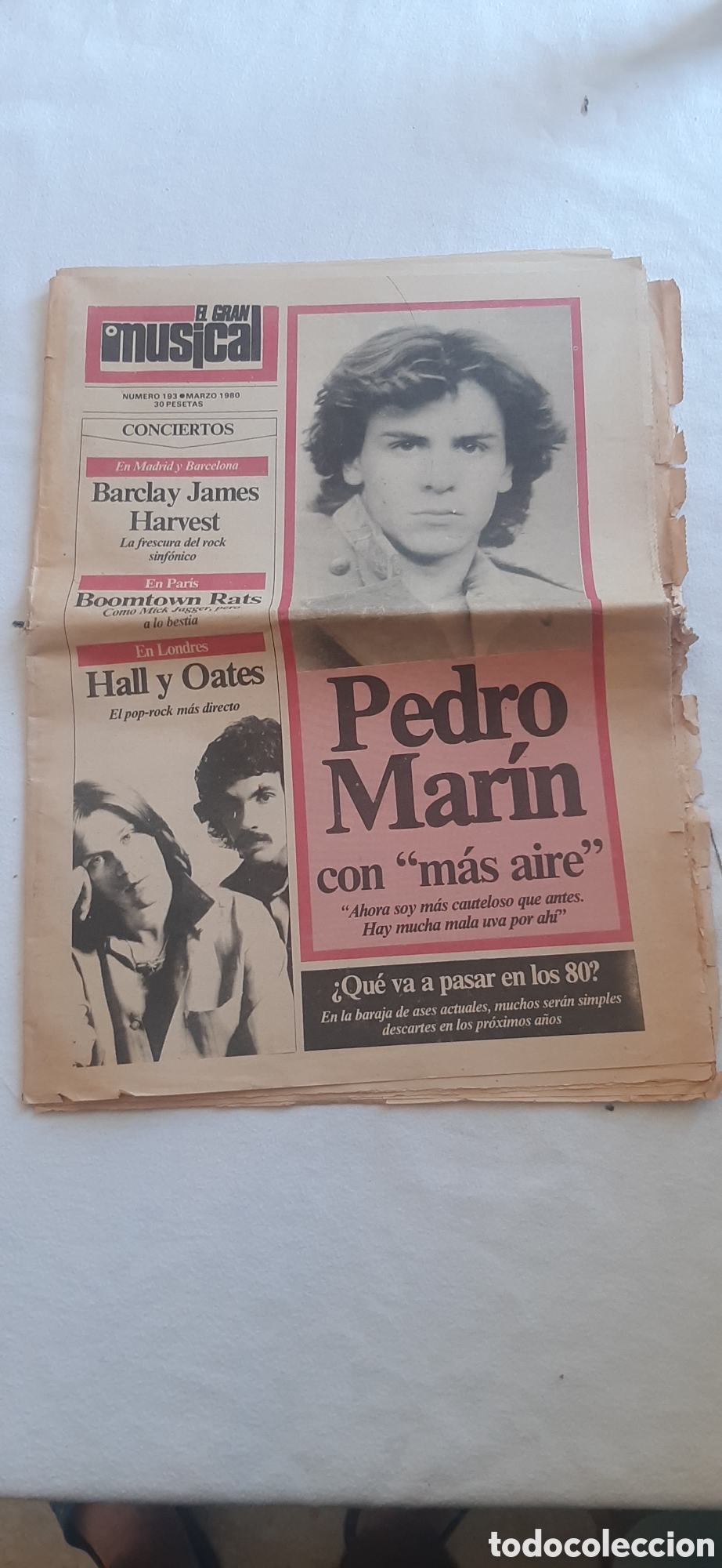 Revistas de m&uacute;sica: PERI&Oacute;DICO EL GRAN MUSICAL.PEDRO MAR&Iacute;N