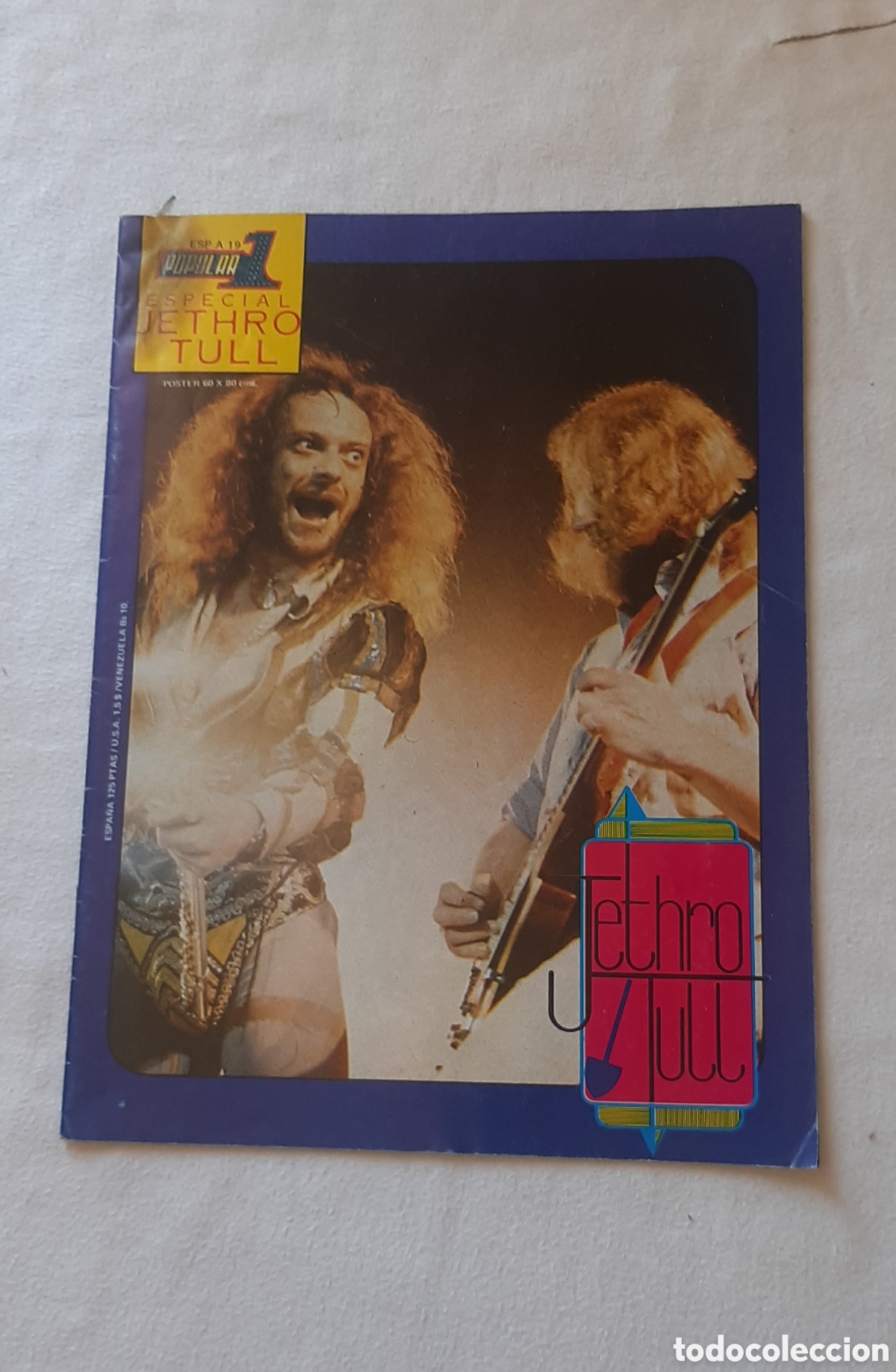 Revistas de m&uacute;sica: REVISTA POPULAR 1.JETHRO TULL.