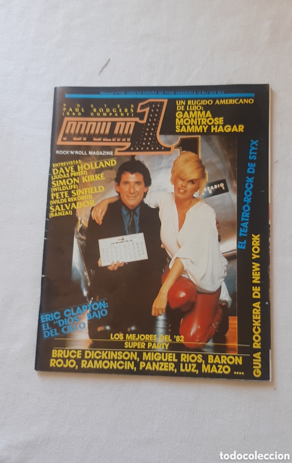 Revistas de m&uacute;sica: REVISTA POPULAR 1.CON POSTER.