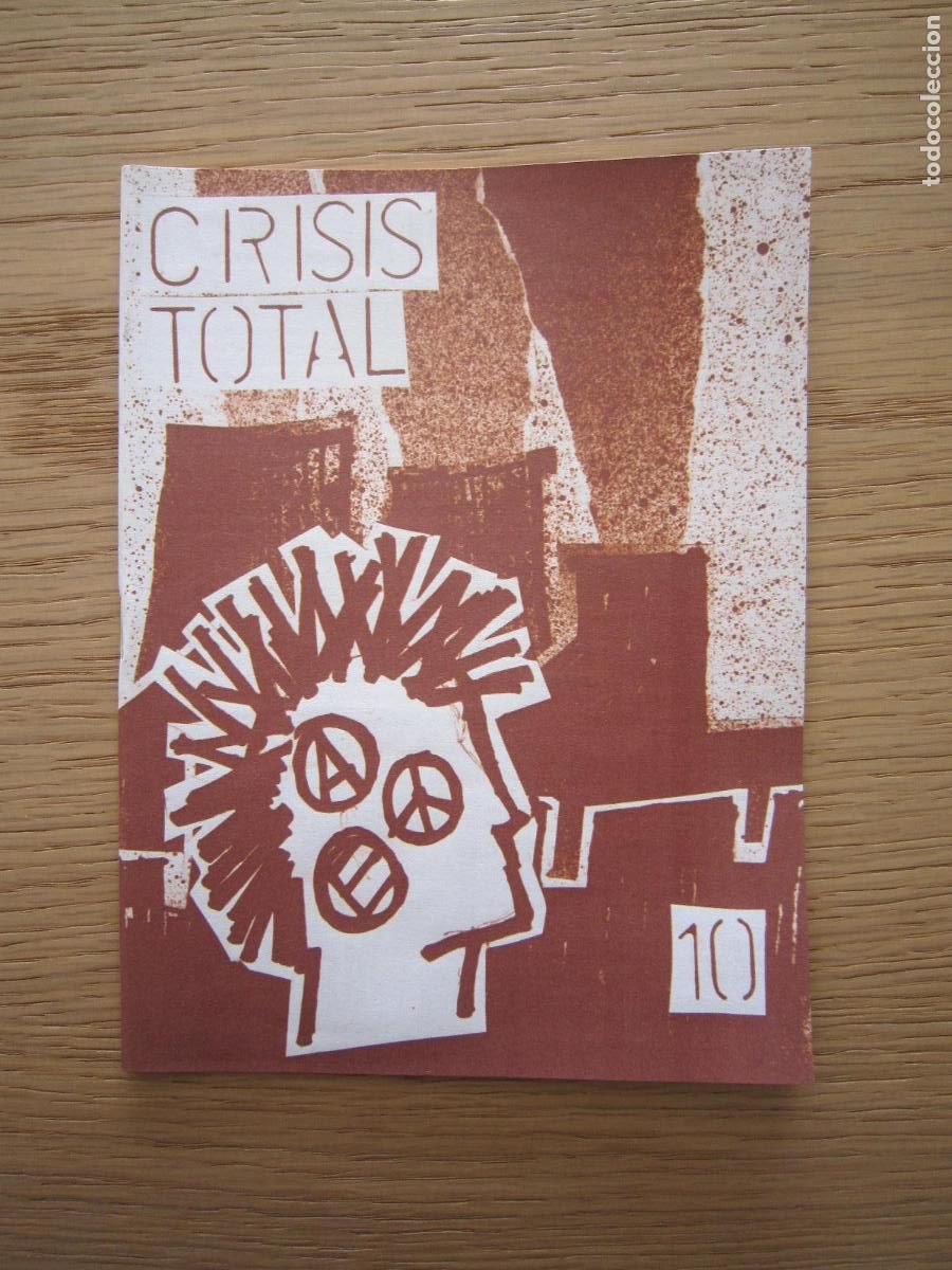 Revistas de m&uacute;sica: FANZINE - PUNK - CRISIS TOTAL N&ordm;10 - 2025 - IMPORTACI&Oacute;N CHILE
