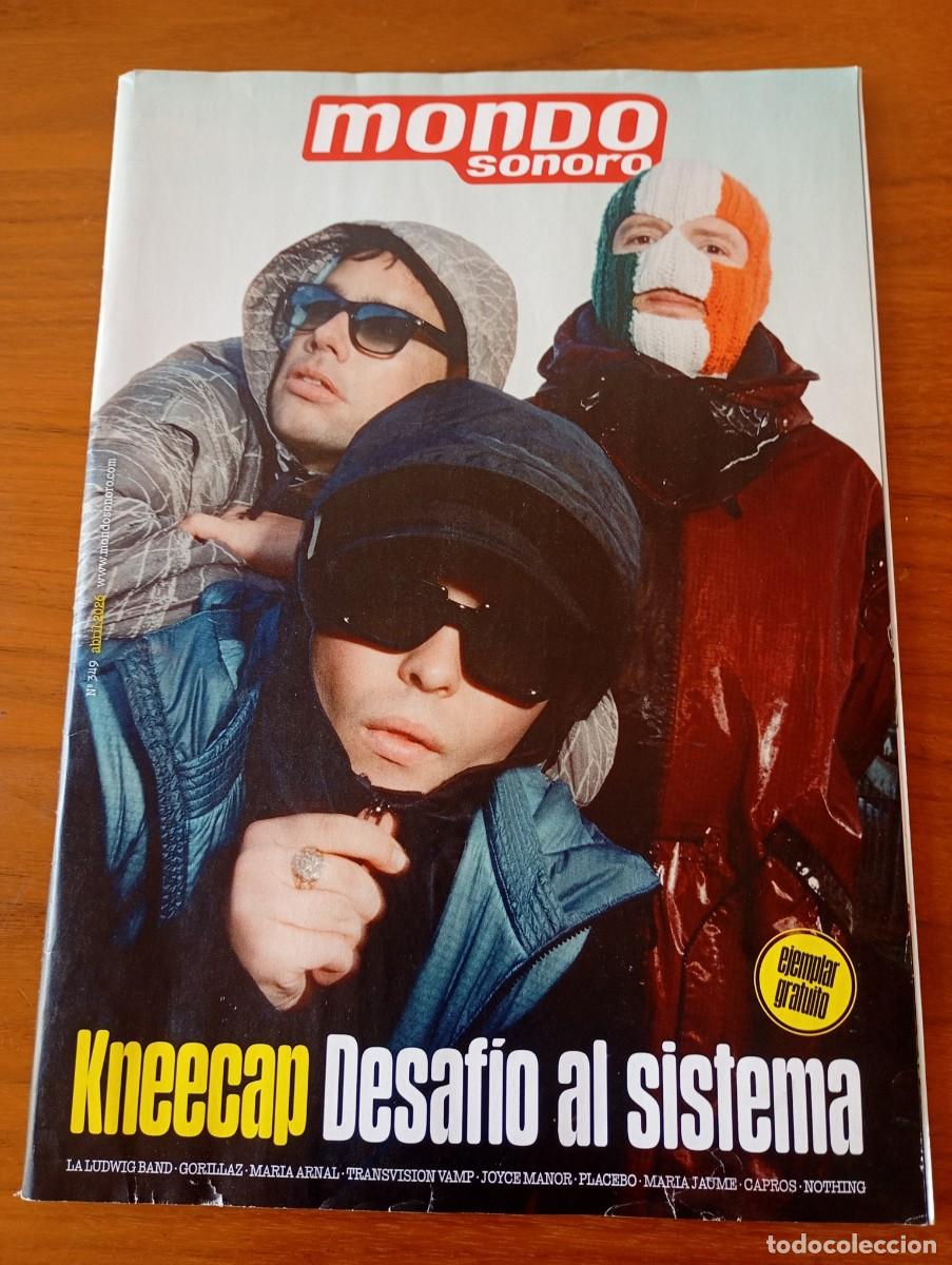 Revistas de m&uacute;sica: REVISTA MONDO SONORO. ABRIL 2026. KNEECAP. GORILLAZ. TRANSVISION VAMP