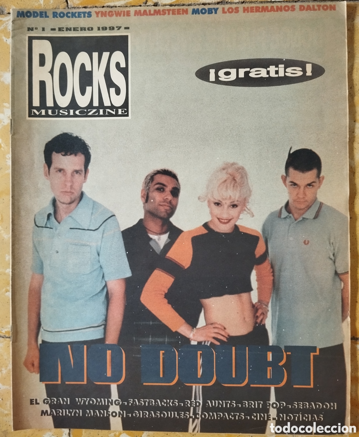 Revistas de m&uacute;sica: No Doubt - Rocks Musiczine revista