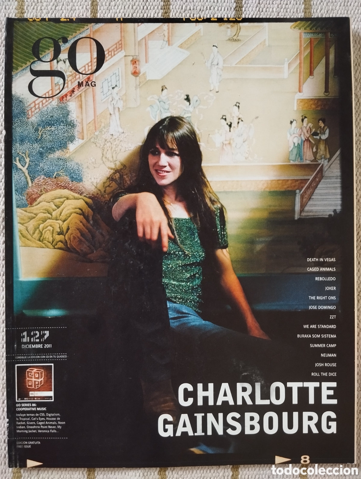 Revistas de m&uacute;sica: Charlotte Gainsbourg - revista go MAG