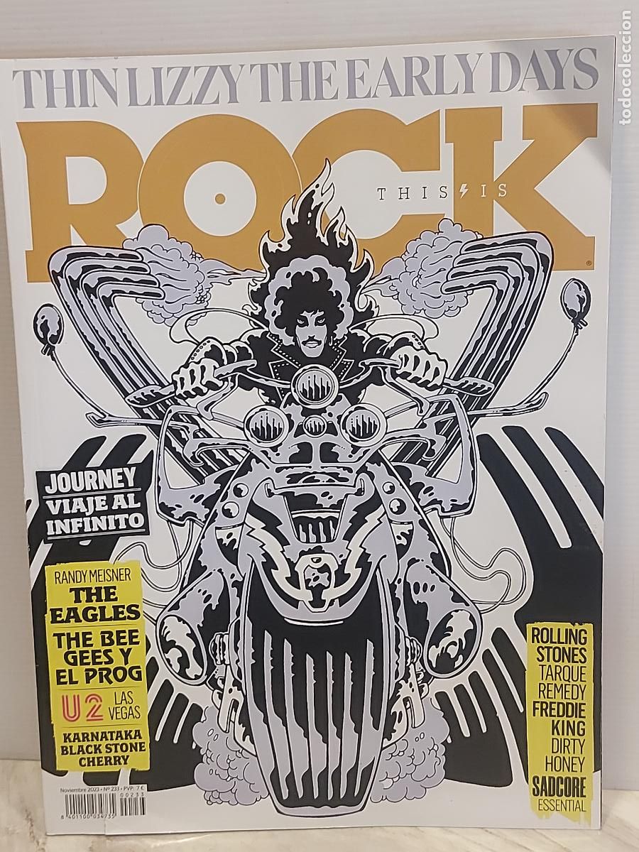 Revistas de m&uacute;sica: THIS IS ROCK N.&ordm; 233 | NOVIEMBRE 2023 | THIN LIZZY | JOURNEY | THE EAGLES | ROLLING STONES