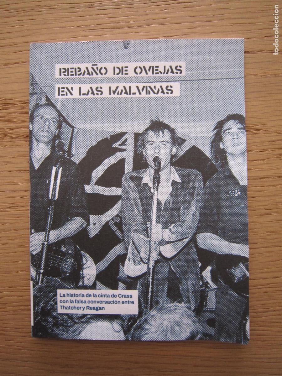 Revistas de m&uacute;sica: FANZINE - ANARKOPUNK - REBA&Ntilde;O DE OVEJAS EN LAS MALVINAS (LA HISTORIA DE LA CINTA DE C.R.A.S.S.)