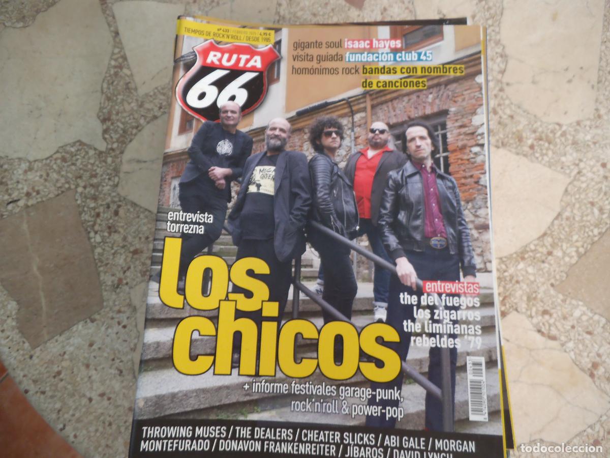 Revistas de m&uacute;sica: ruta 66 n&ordm; 433, los chicos, isaac hayes, fundacion club 45, bandas con nombres de canciones