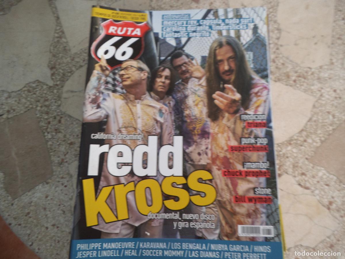 Revistas de m&uacute;sica: ruta 66 n&ordm; 430, redd kross, tiempos de rock'n'roll desde 1985, mercury rev, carolina durante,