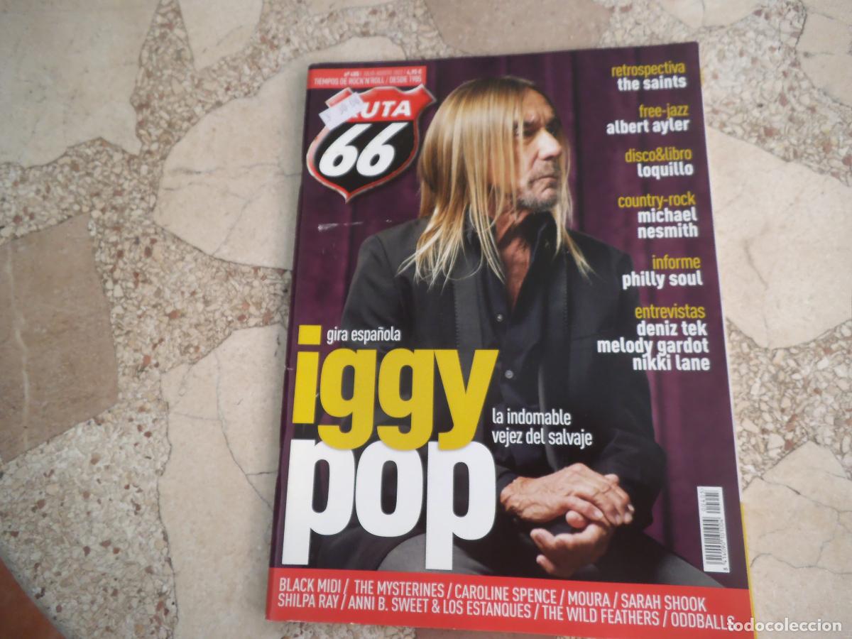 Revistas de m&uacute;sica: ruta 66 n&ordm; 405, iggy pop. the saints, albert ayler, loquillo, michael nesmith, philly soul, melody g