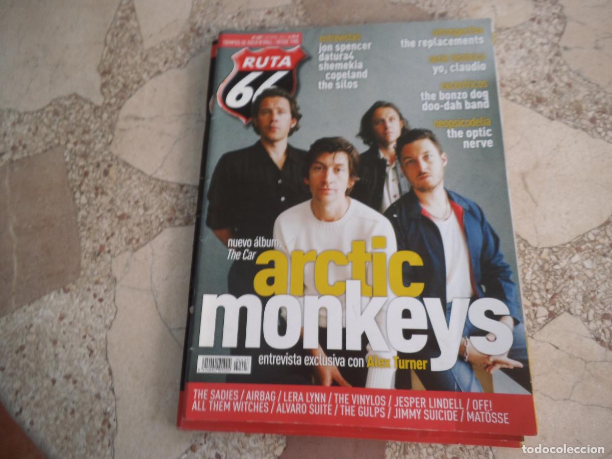 Revistas de m&uacute;sica: ruta 66 n&ordm; 407, arctic monkeys, the silos, the replacements, the bonzo dog doo-dah band, the optic n