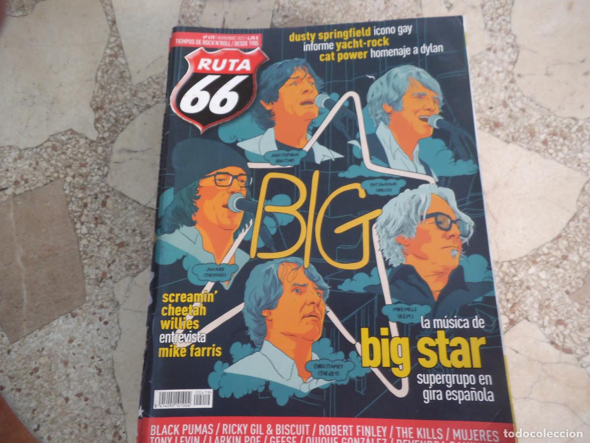 Revistas de m&uacute;sica: ruta 66 n&ordm; 419, big star, mike farris, dusty springfield, yacht-rock, cat power, black pumas