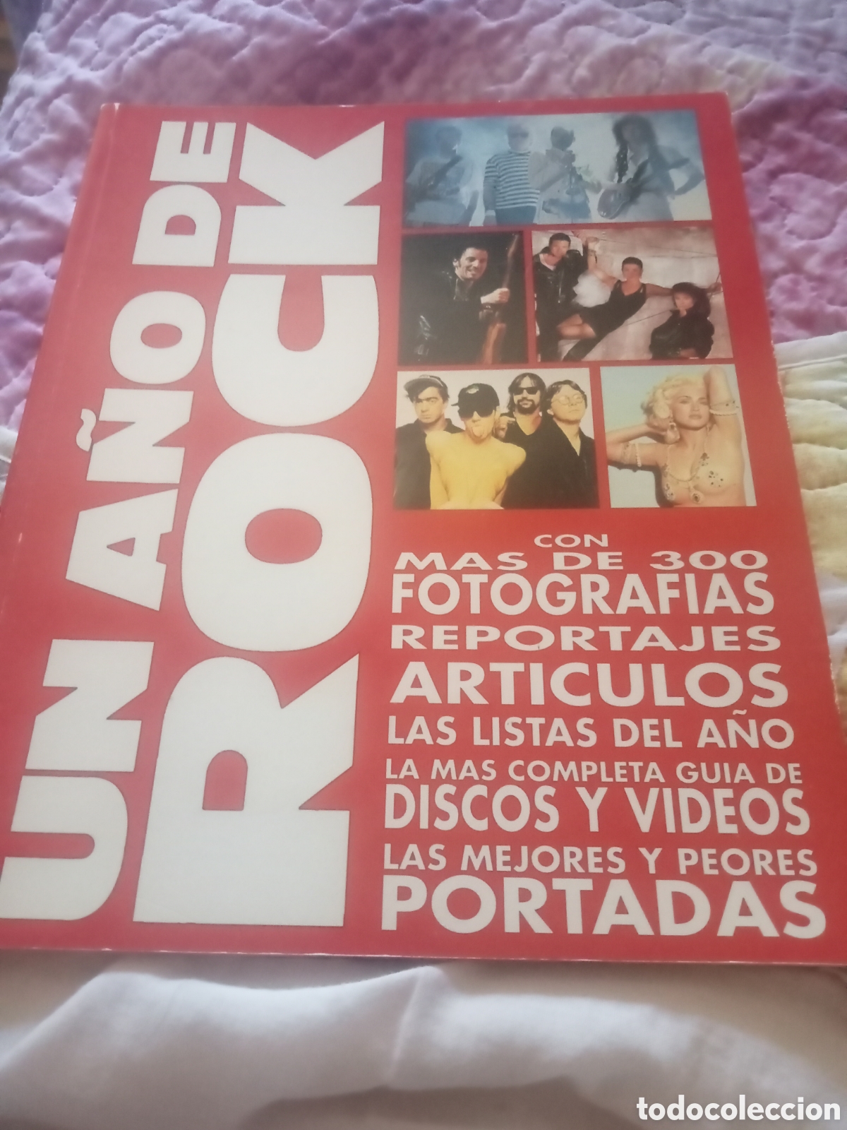 Revistas de m&uacute;sica: Un A&ntilde;o de Rock 1991 Coca Cola