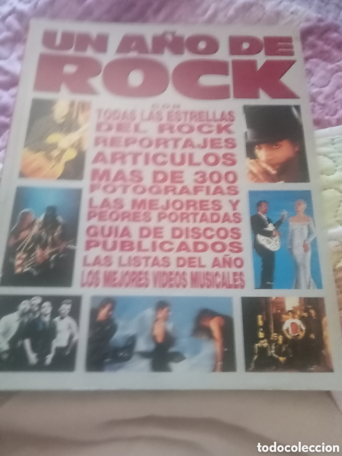 Revistas de m&uacute;sica: Un A&ntilde;o de Rock 1992 Coca Cola