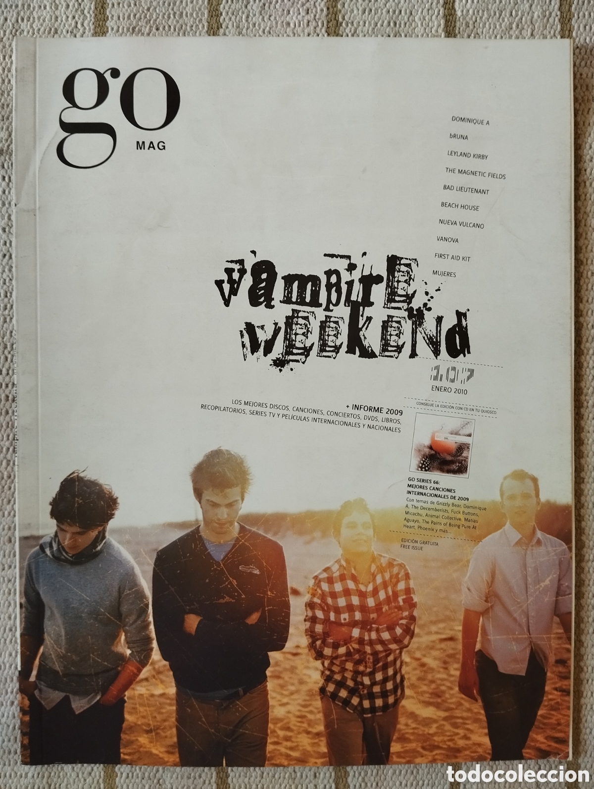 Revistas de m&uacute;sica: Vampire Weekend - revista go MAG