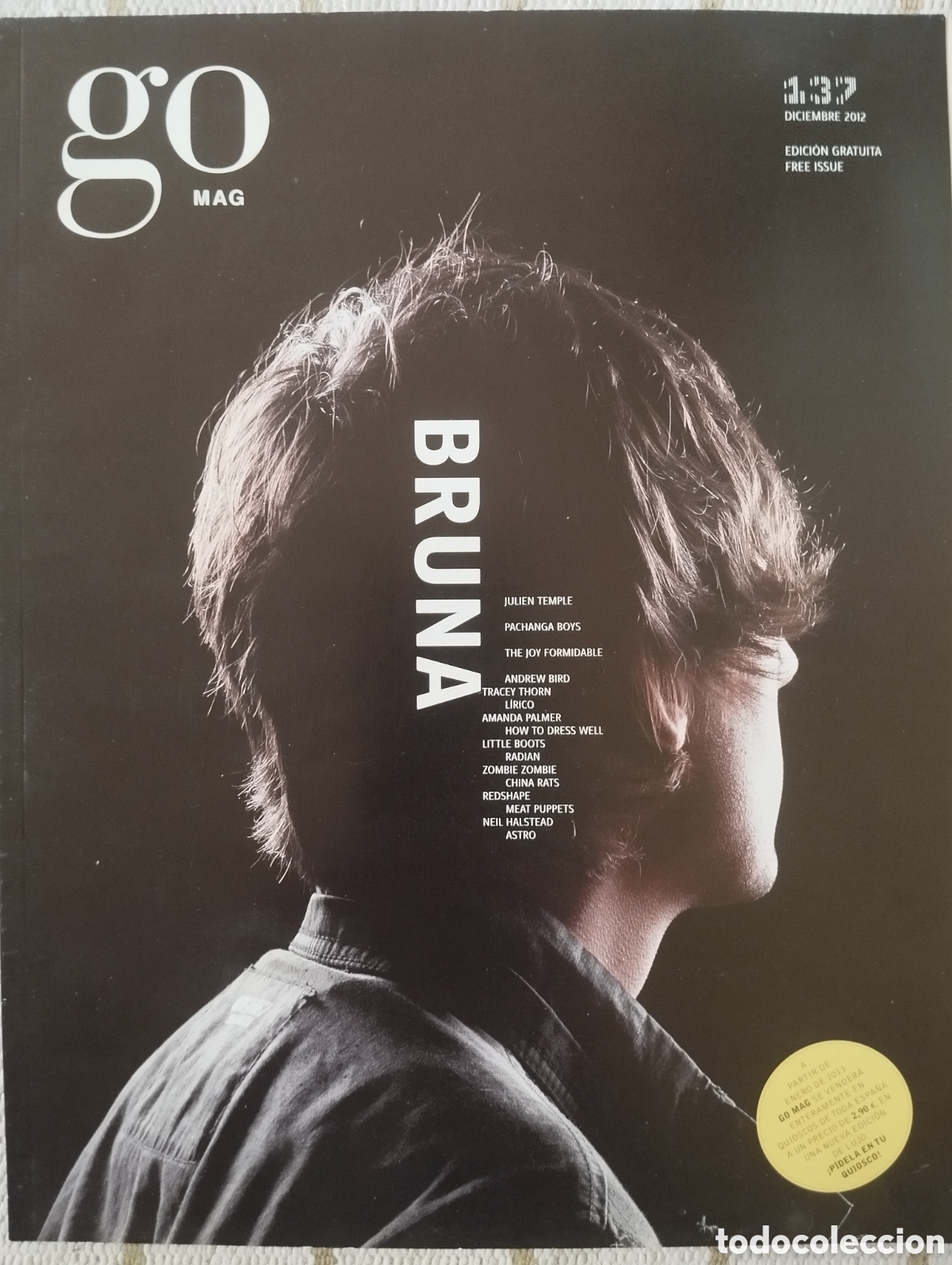 Revistas de m&uacute;sica: BRUNA - revista go MAG
